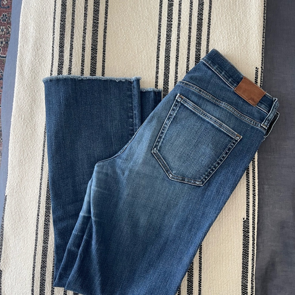 J. Crew Dark Blue Ankle Jeans